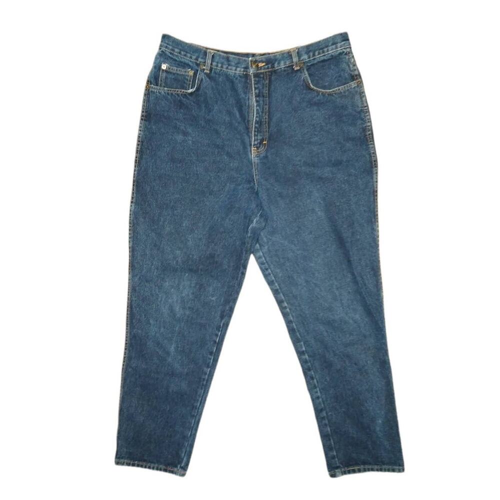90s Vintage High Waisted Mom Jeans size 12 Petite